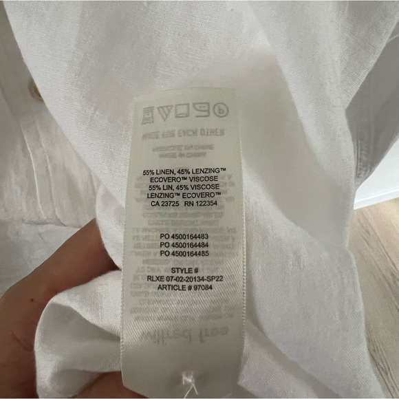 NWTS Aritzia The Group Babaton  Oversized Button up Utility Shirt - Picture 5 of 13